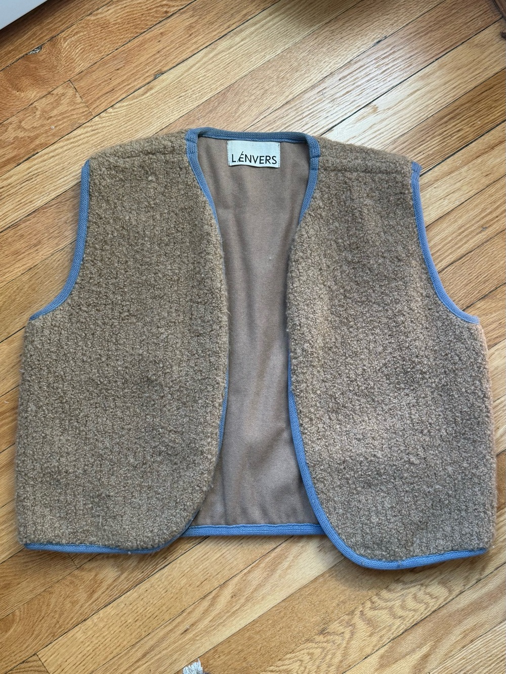 L’Envers LUCE x Clara Infante Curly Alpaca Wool Vest